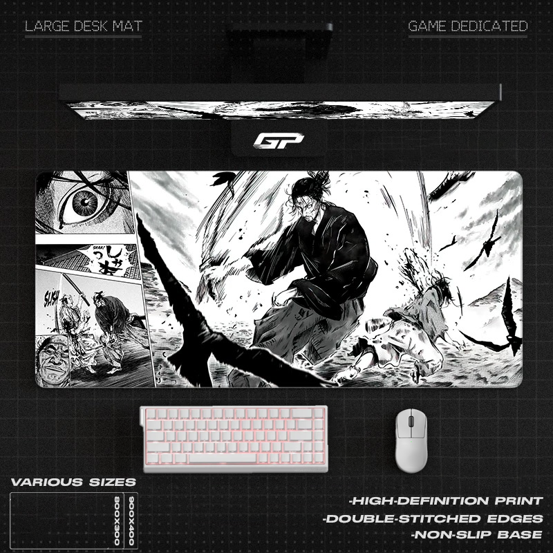 Manga Aesthetic Cloth Mouse Pad
