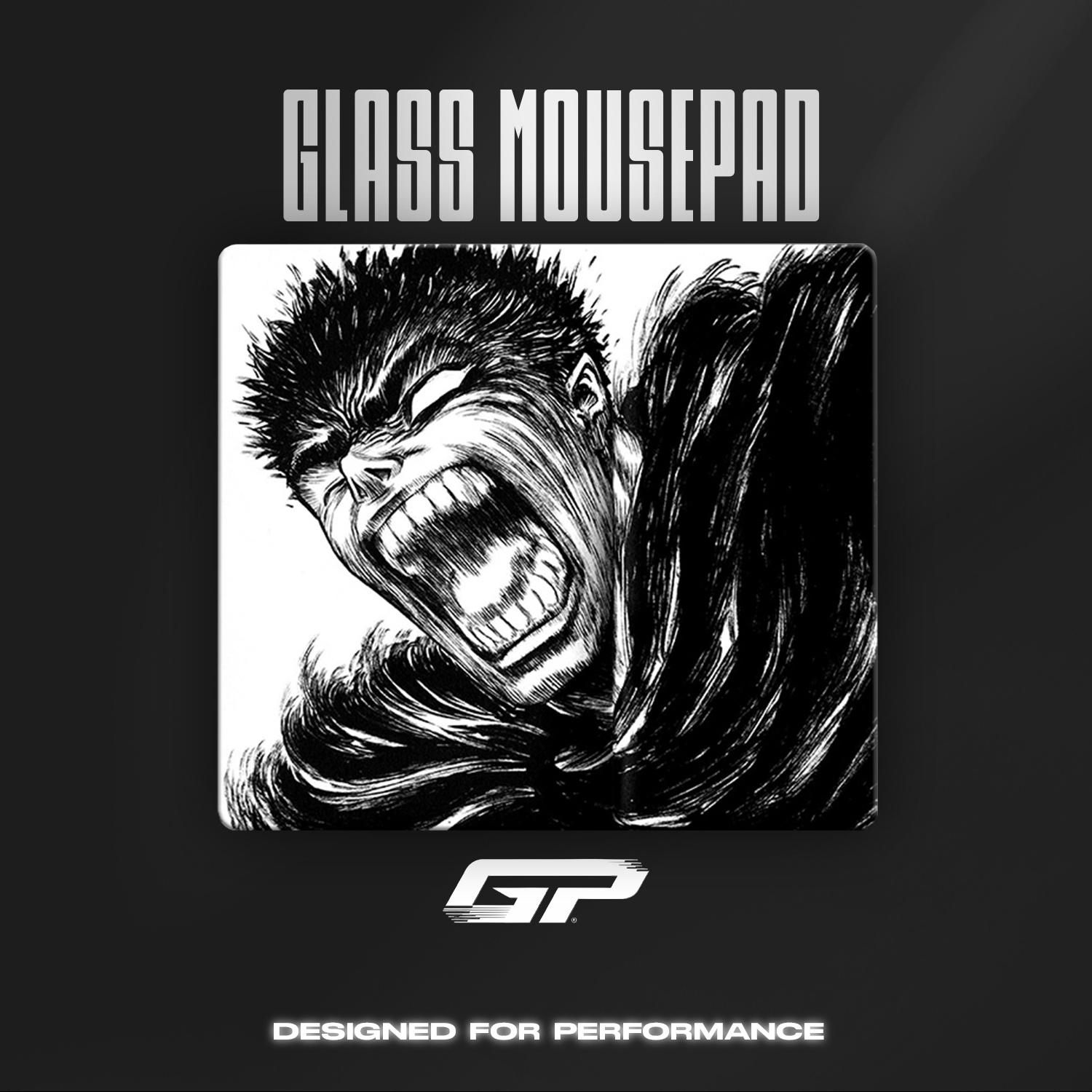Berserk glass mouse pads - GHOSTPAD