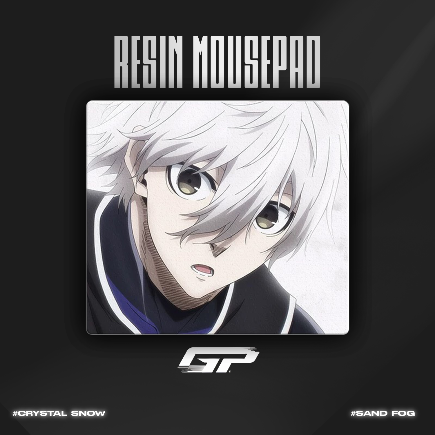 Blue Lock Resin Mouse Pads - GHOSTPAD