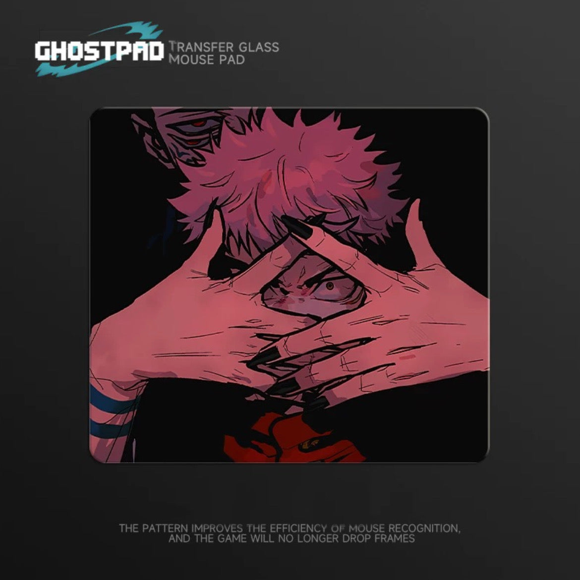 Jujutsu Kaisen glass mouse pads GHOSTPAD