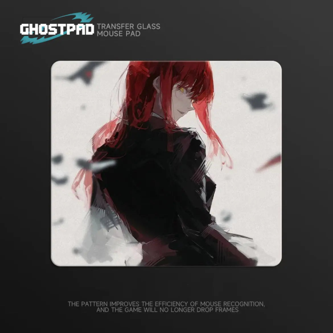 Chainsaw Man glass mouse pads - GHOSTPAD