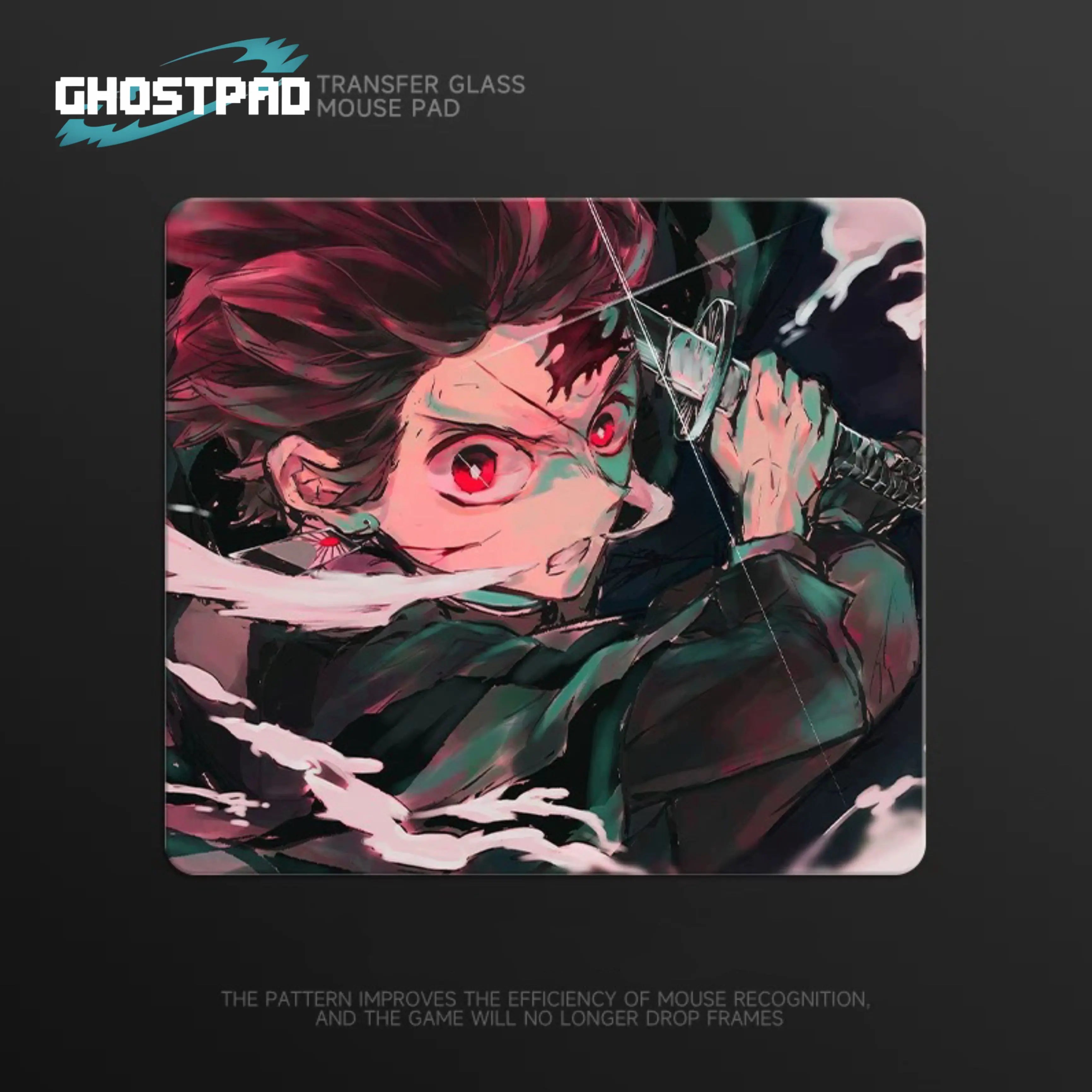 Demon Slayer glass mouse pads - GHOSTPAD