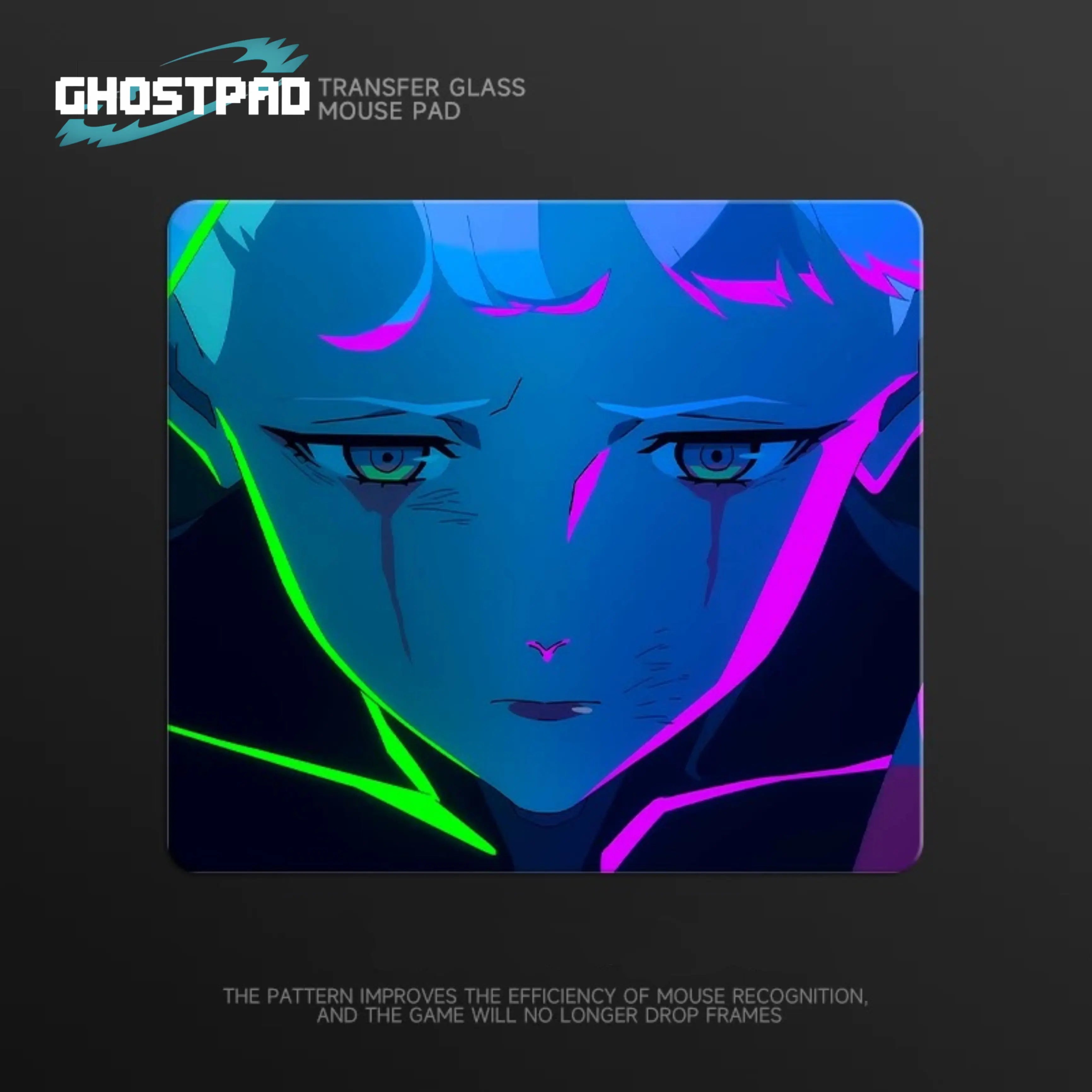 GHOSTPAD™ Cyberpunk glass mouse pads GHOSTPAD
