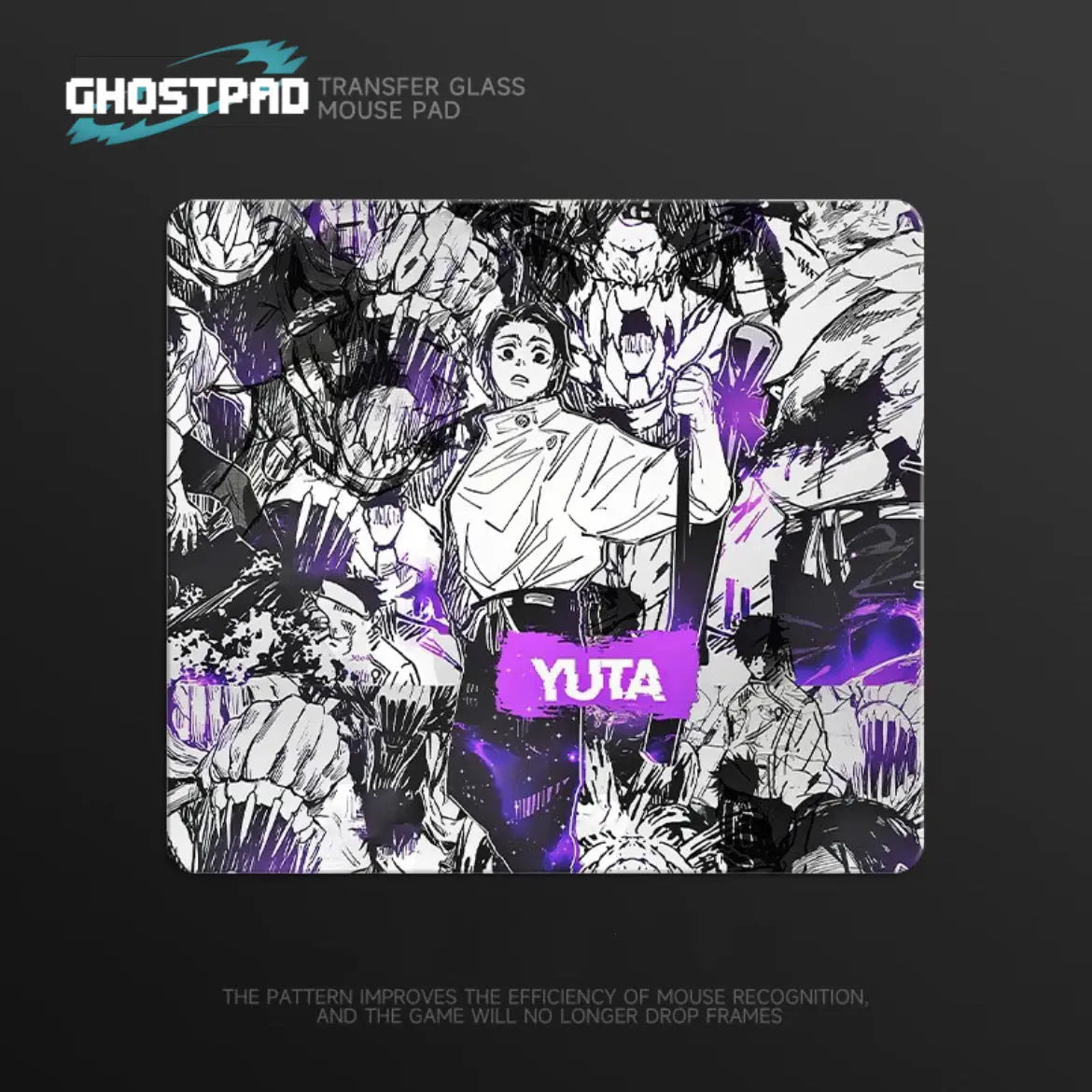 GHOSTPAD™ Jujutsu Kaisen glass mouse pads GHOSTPAD