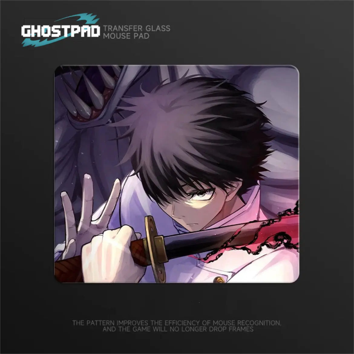 GHOSTPAD™ Jujutsu Kaisen glass mouse pads GHOSTPAD
