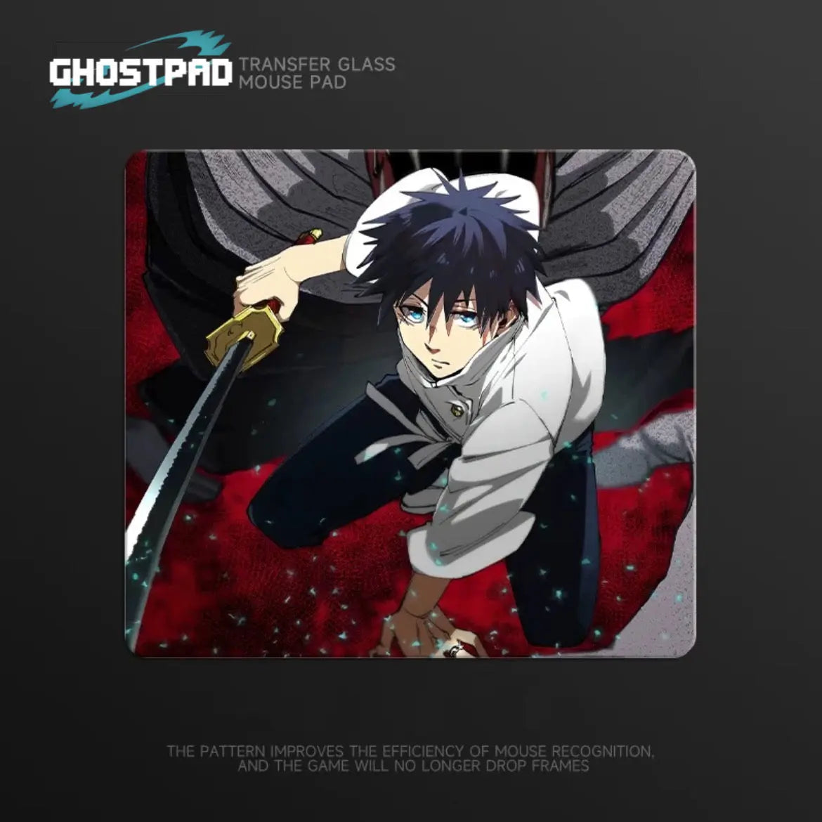 GHOSTPAD™ Jujutsu Kaisen glass mouse pads GHOSTPAD