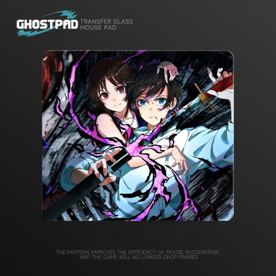 Jujutsu Kaisen glass mouse pads - GHOSTPAD