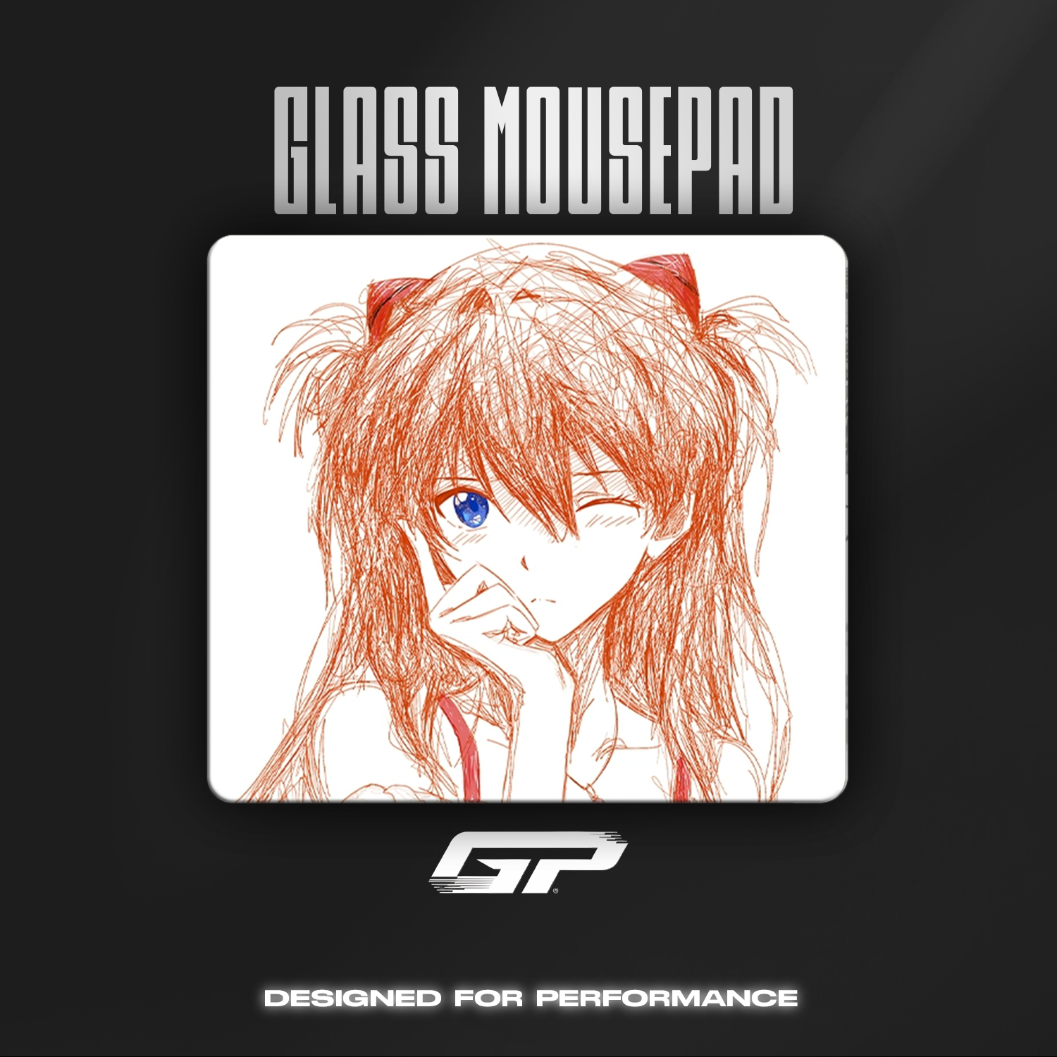 NERV Glass Mouse Pads - GHOSTPAD