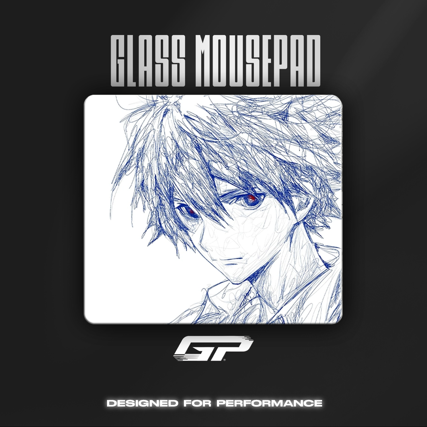 NERV Glass Mouse Pads - GHOSTPAD