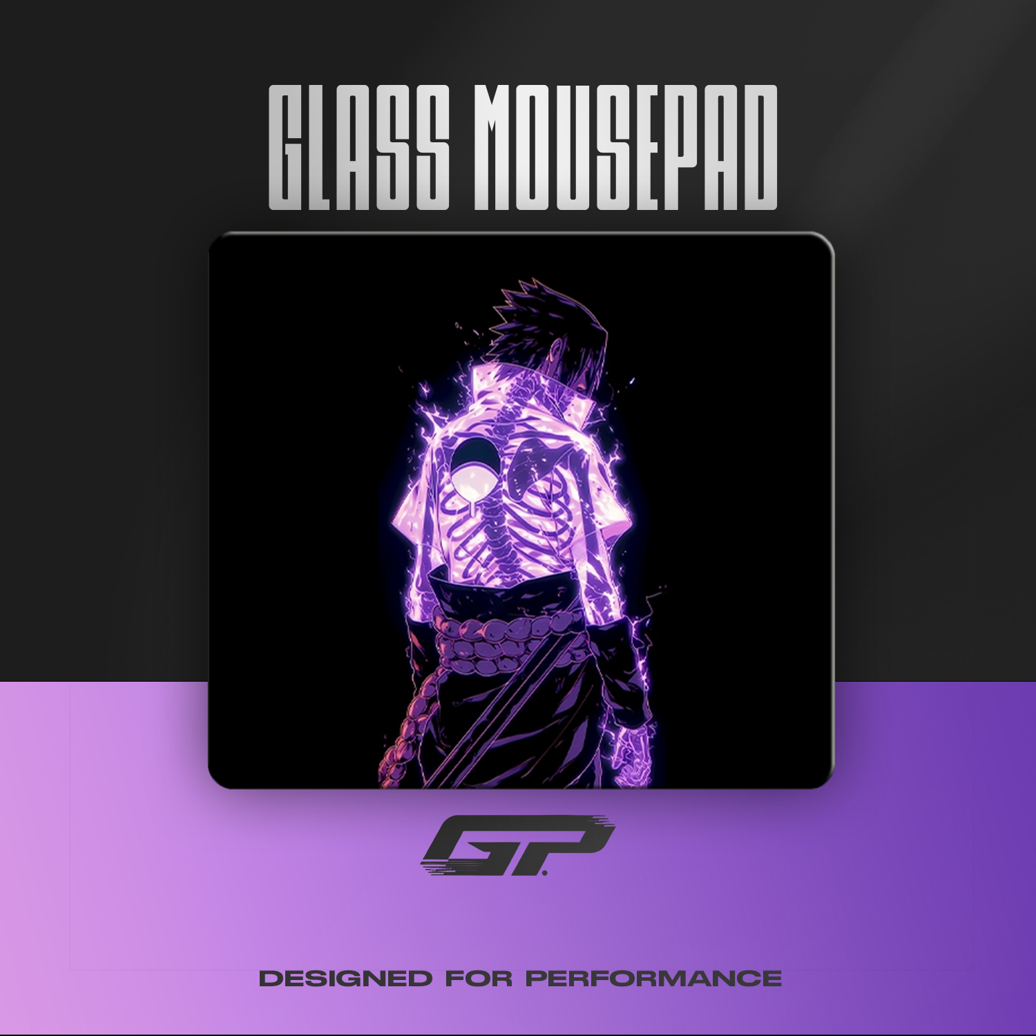 Naruto glass mouse pads - GHOSTPAD