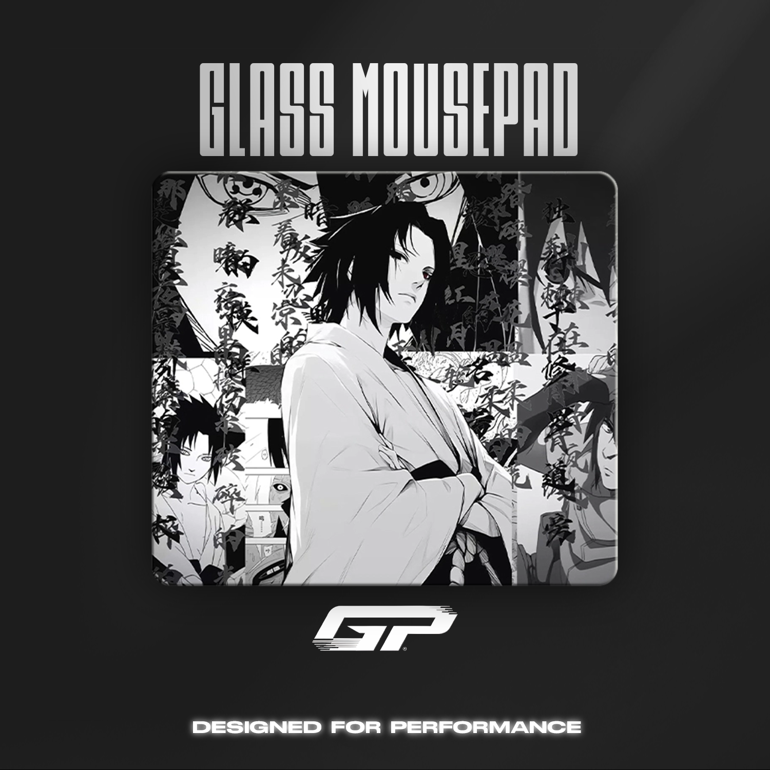 Naruto glass mouse pads - GHOSTPAD