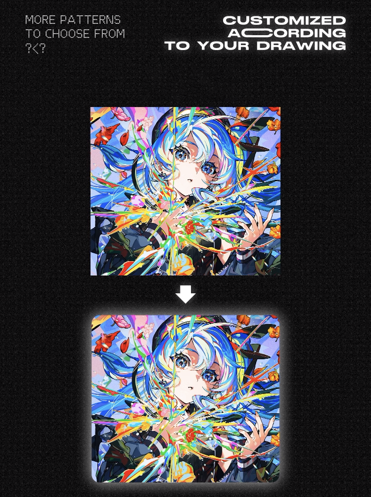 Custom Glass Mouse Pad – Create Your Unique Design GHOSTPAD