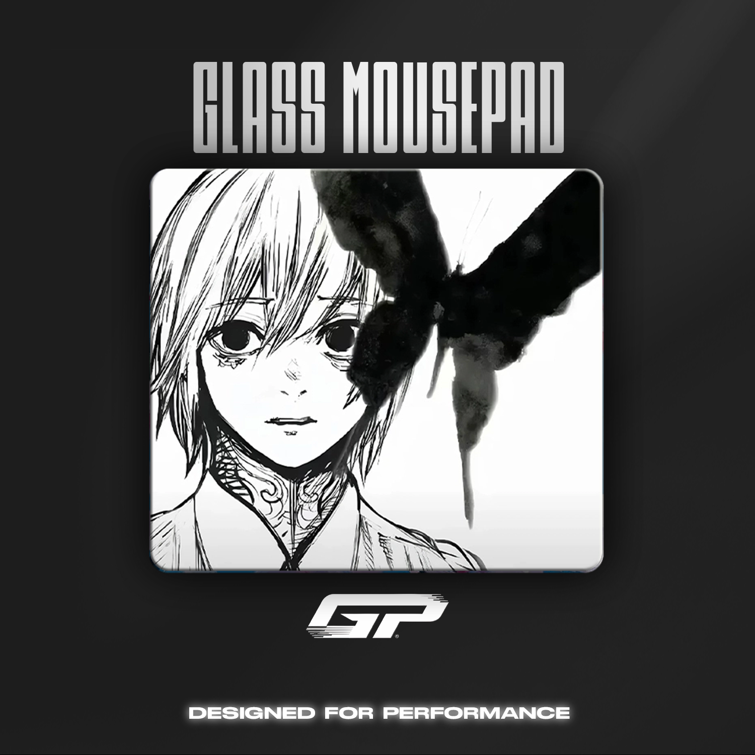 Tokyo ghoul glass mouse pads - GHOSTPAD