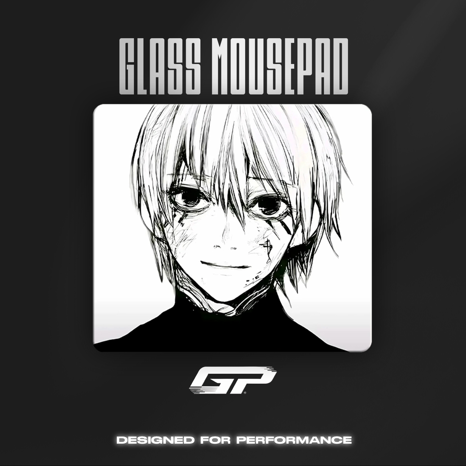 Tokyo ghoul glass mouse pads - GHOSTPAD