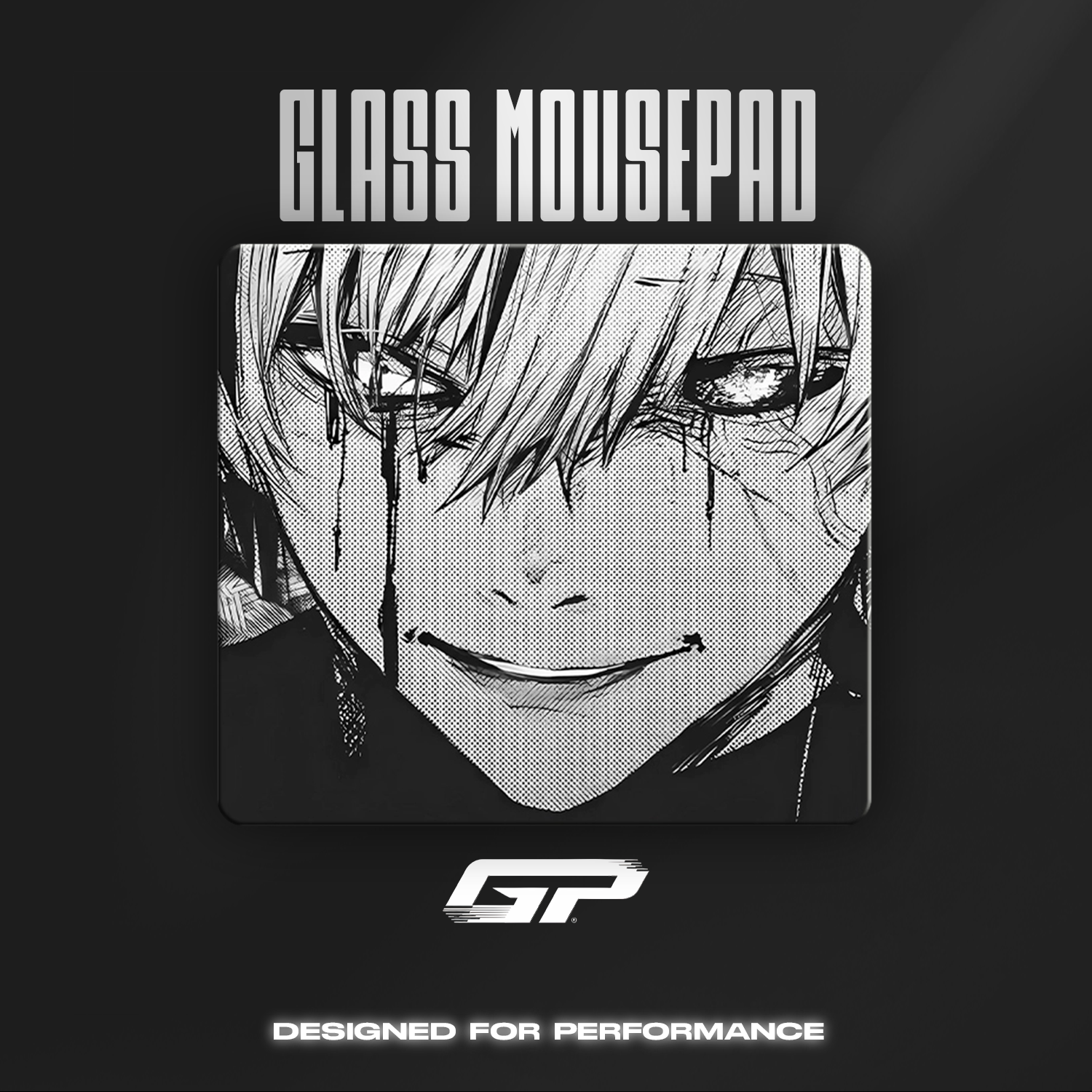 Tokyo ghoul glass mouse pads - GHOSTPAD