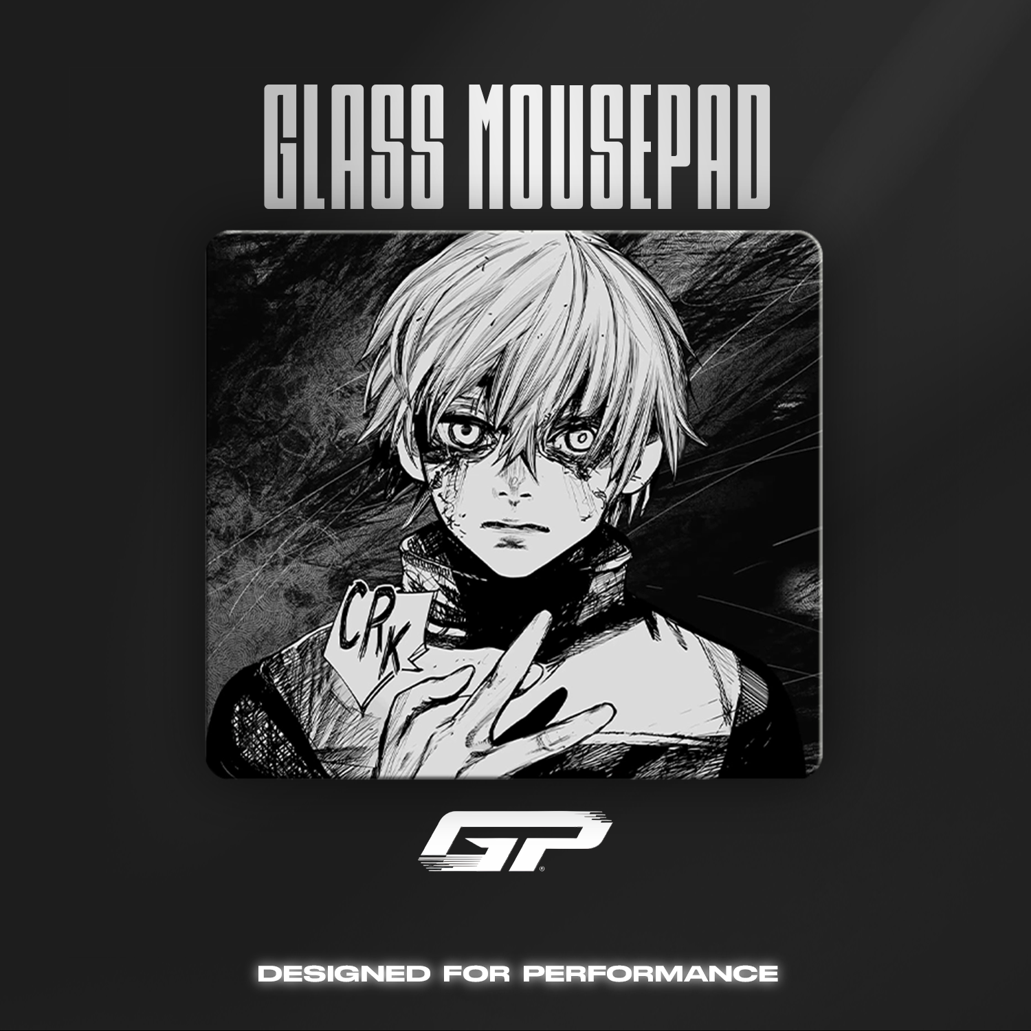 Tokyo ghoul glass mouse pads - GHOSTPAD
