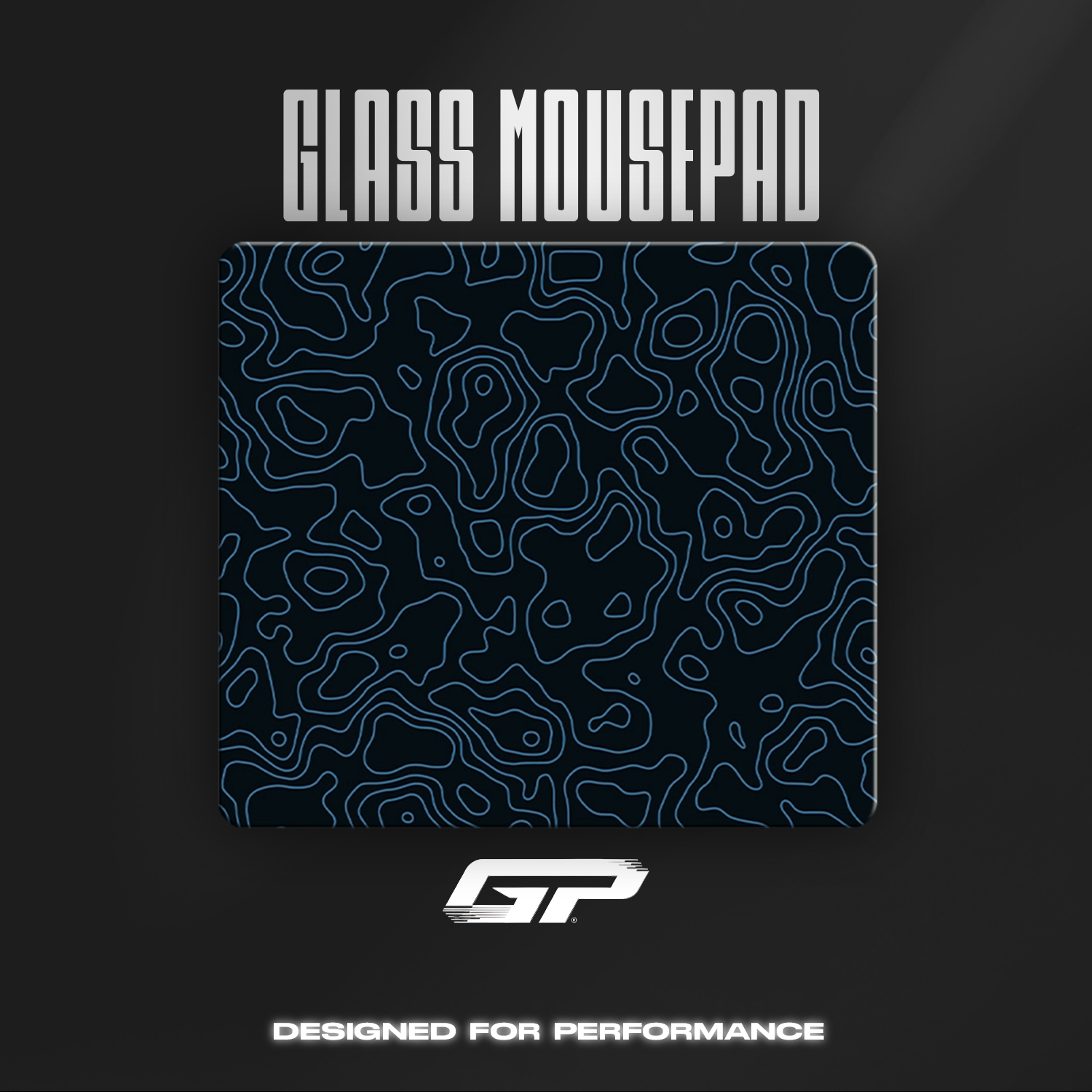 Topo Glass Mouse Pads - GHOSTPAD