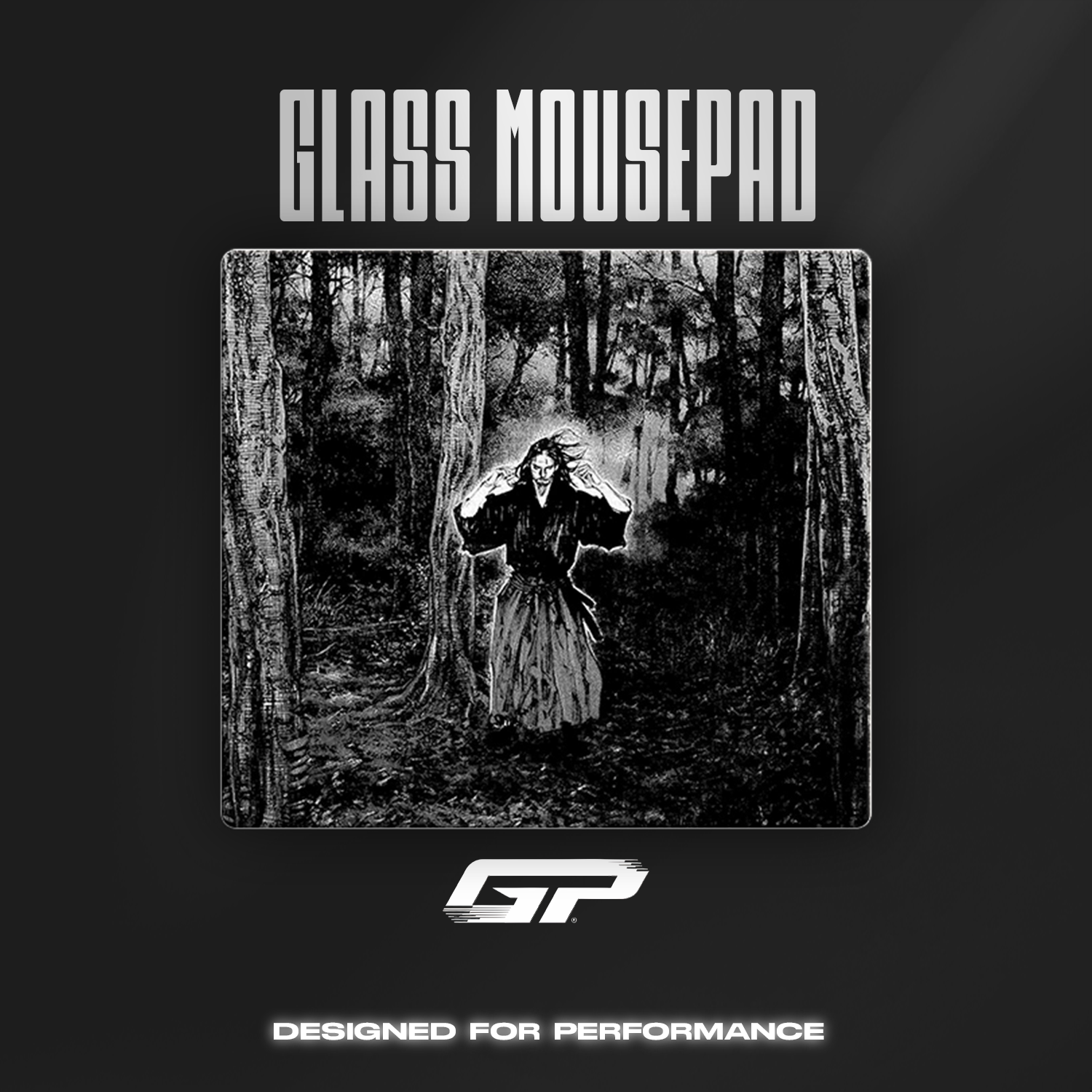 Vagabond glass mouse pads - GHOSTPAD