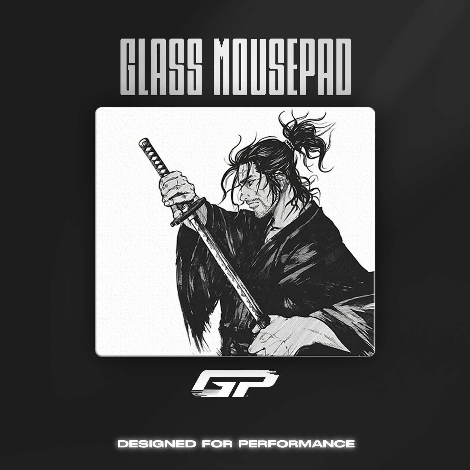 Vagabond glass mouse pads - GHOSTPAD