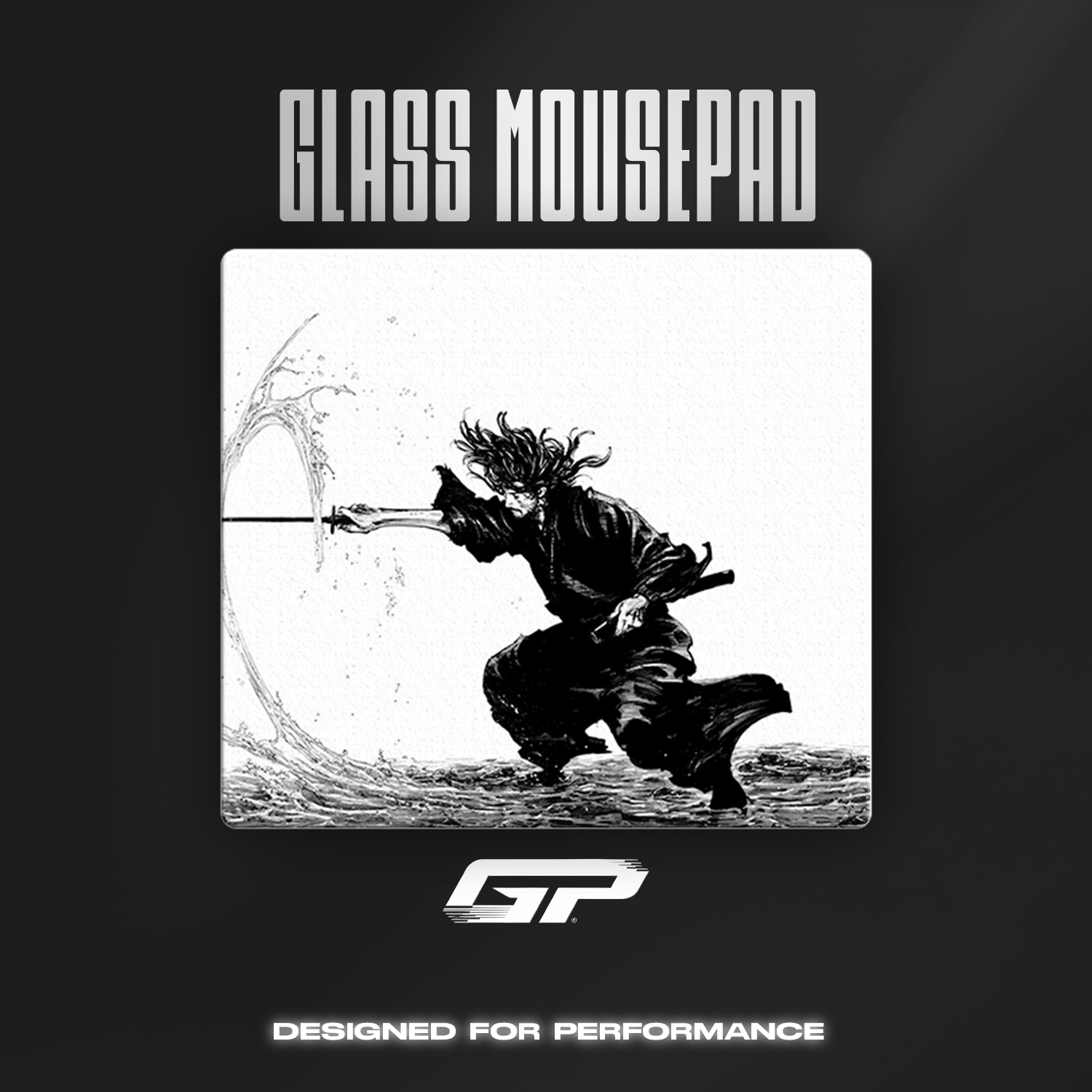 Vagabond glass mouse pads - GHOSTPAD