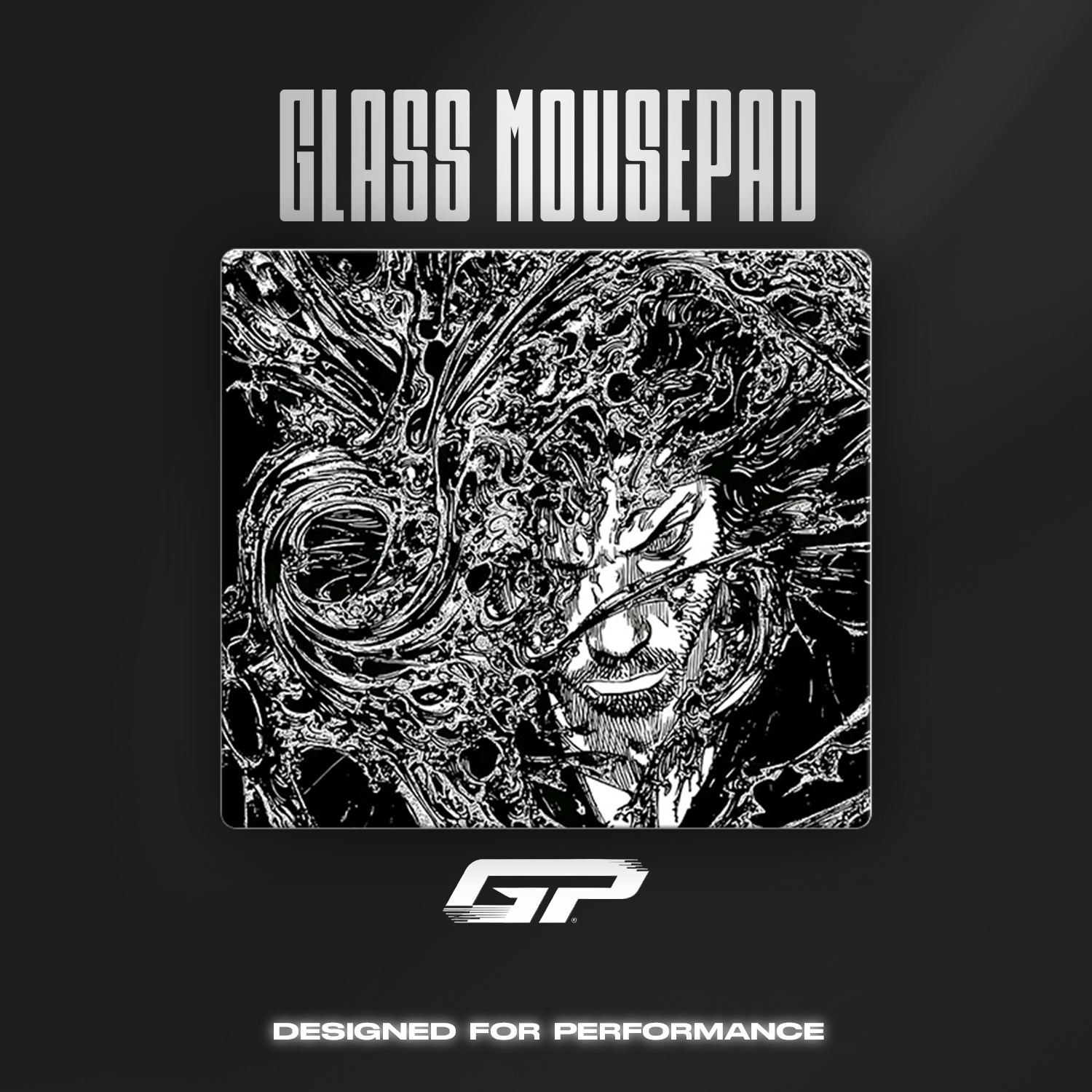 Vagabond glass mouse pads - GHOSTPAD