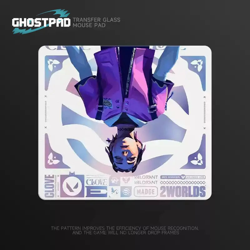 Valorant glass mouse pads - GHOSTPAD