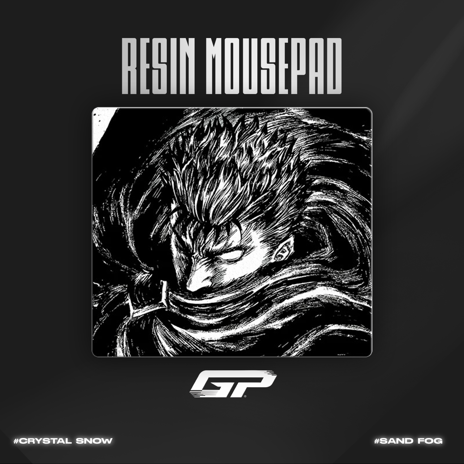 Berserk Resin Mouse Pads - GHOSTPAD