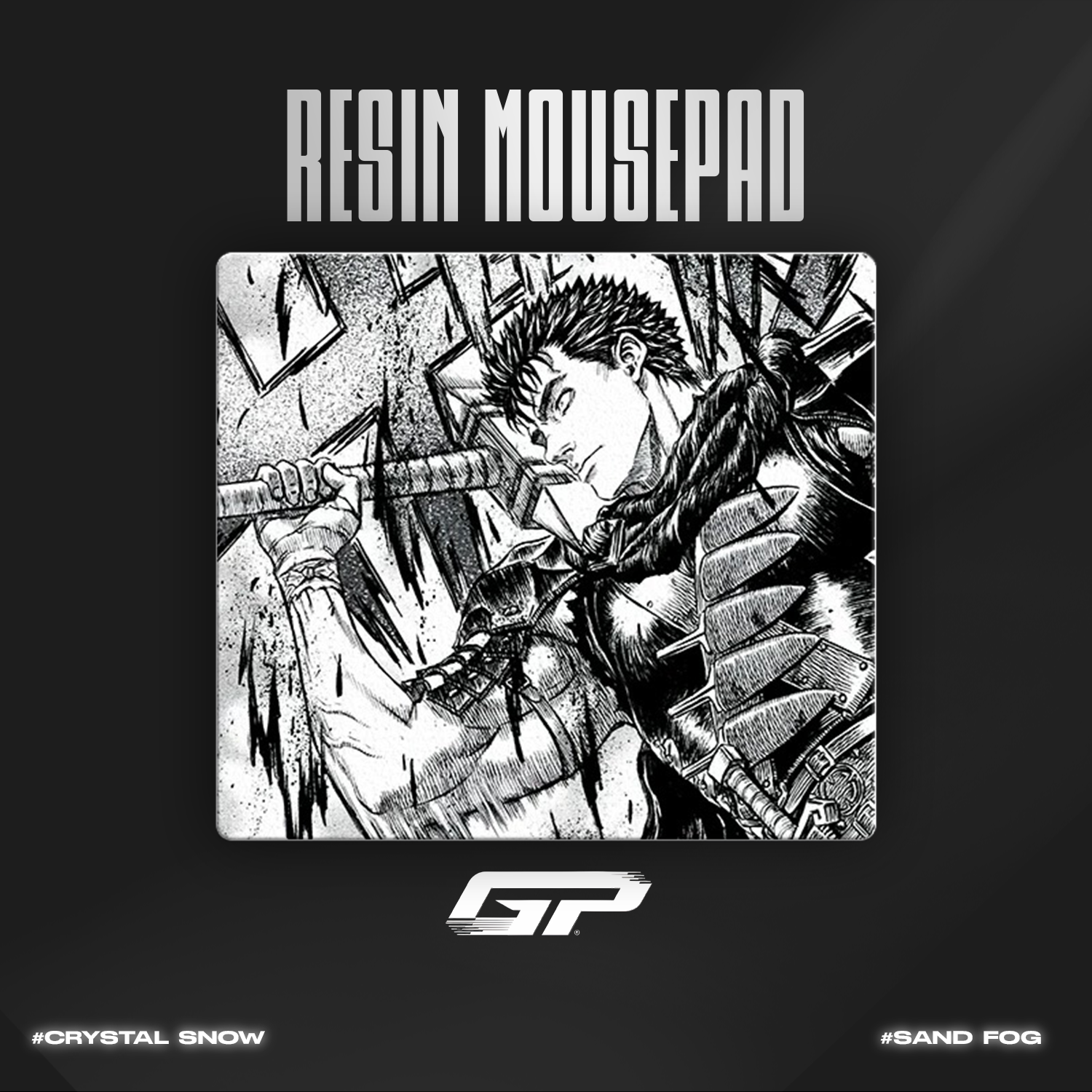 Berserk Resin Mouse Pads - GHOSTPAD