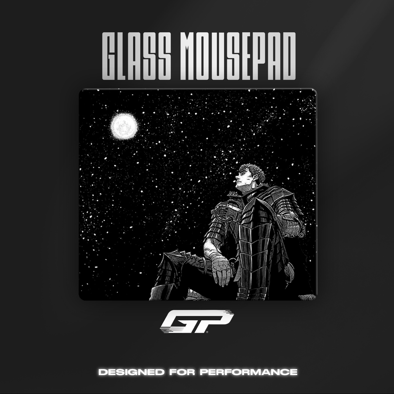 Berserk glass mouse pads - GHOSTPAD