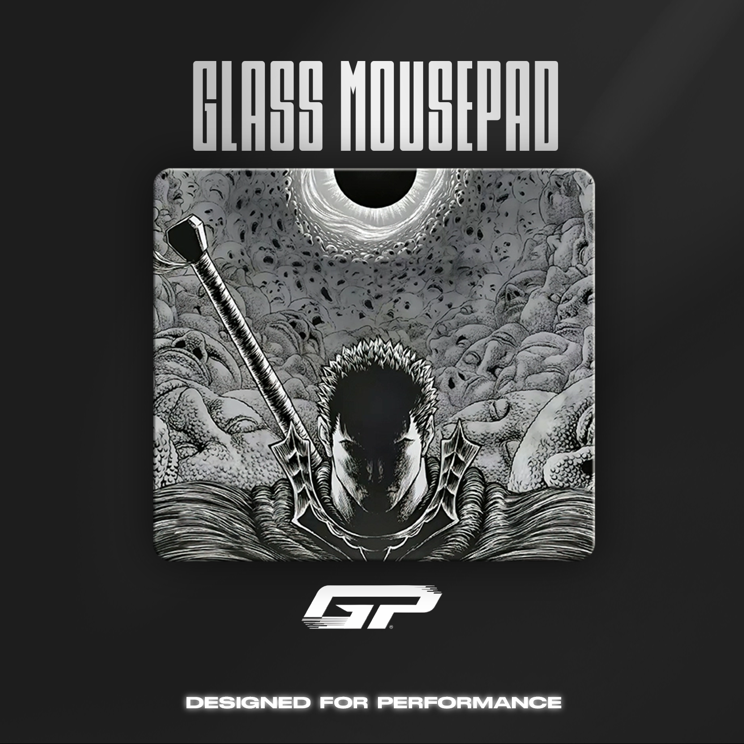 Berserk glass mouse pads - GHOSTPAD