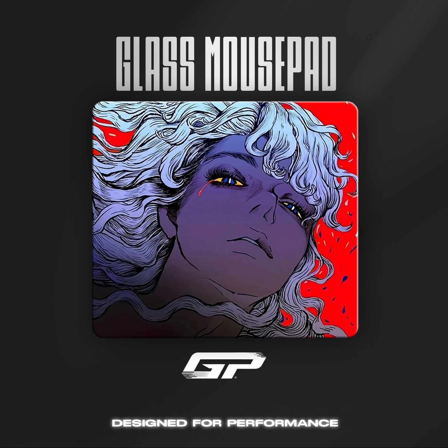 Berserk glass mouse pads - GHOSTPAD