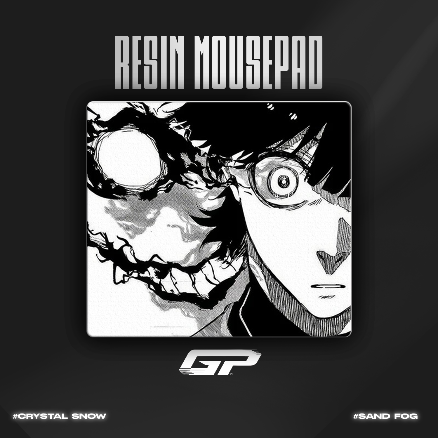 Blue Lock Resin Mouse Pads - GHOSTPAD