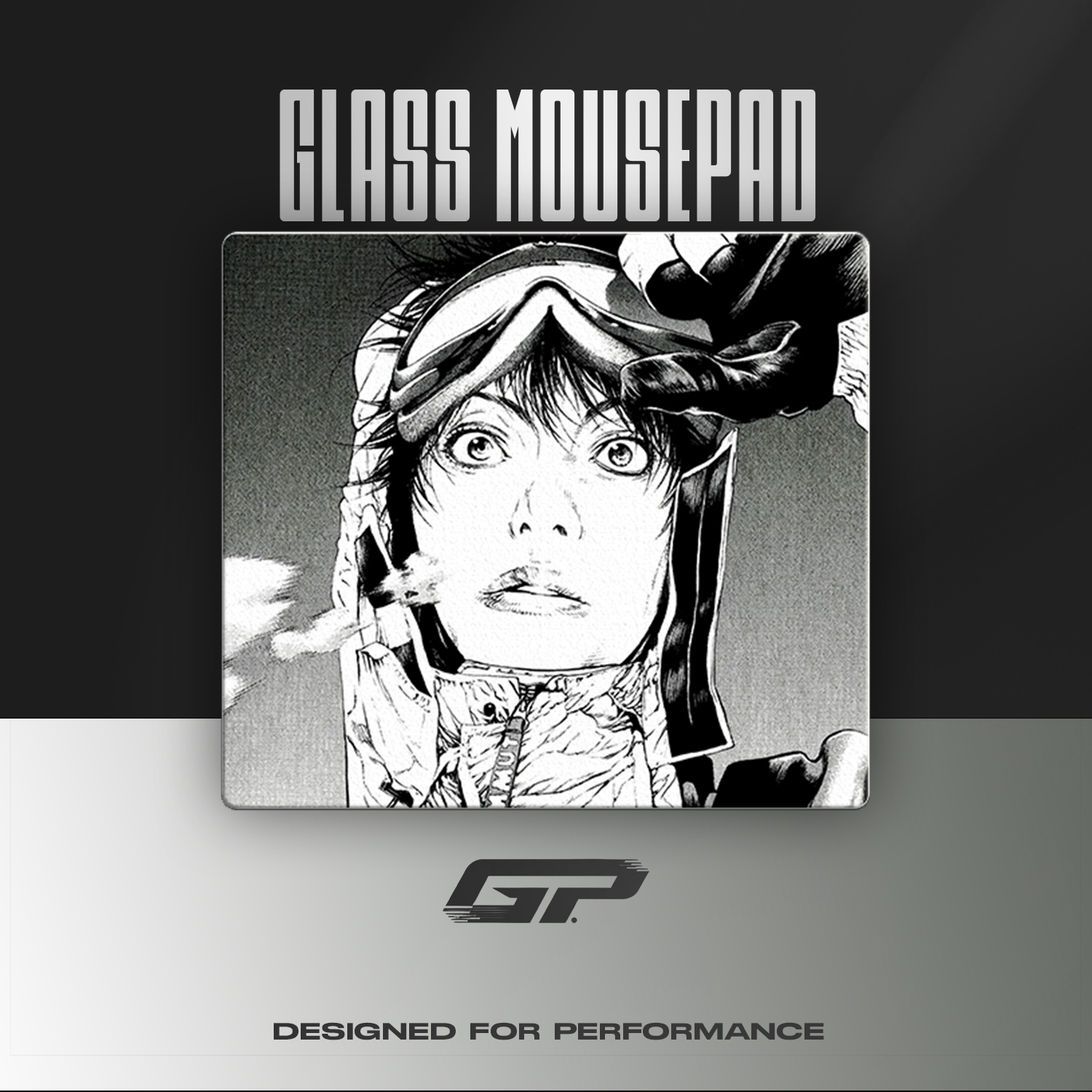 Climber glass mouse pads - GHOSTPAD