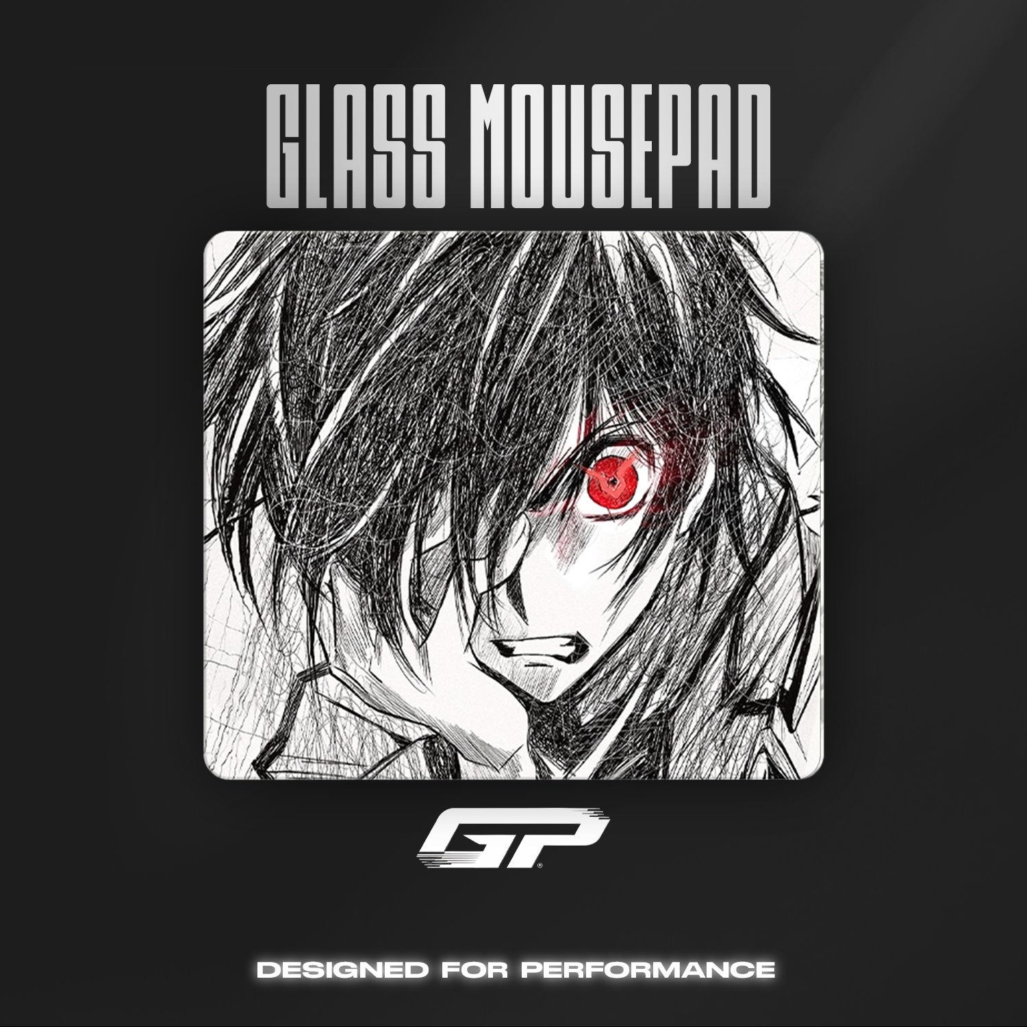 Code Geass glass mouse pads - GHOSTPAD