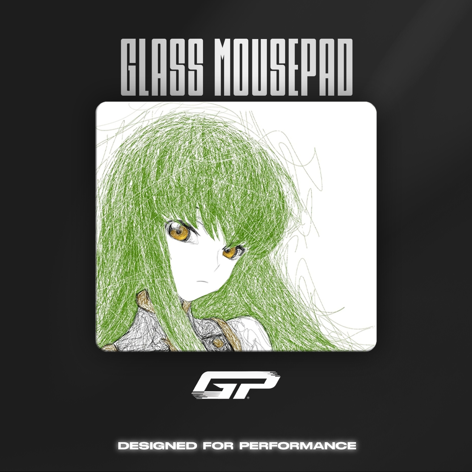 Code Geass glass mouse pads - GHOSTPAD