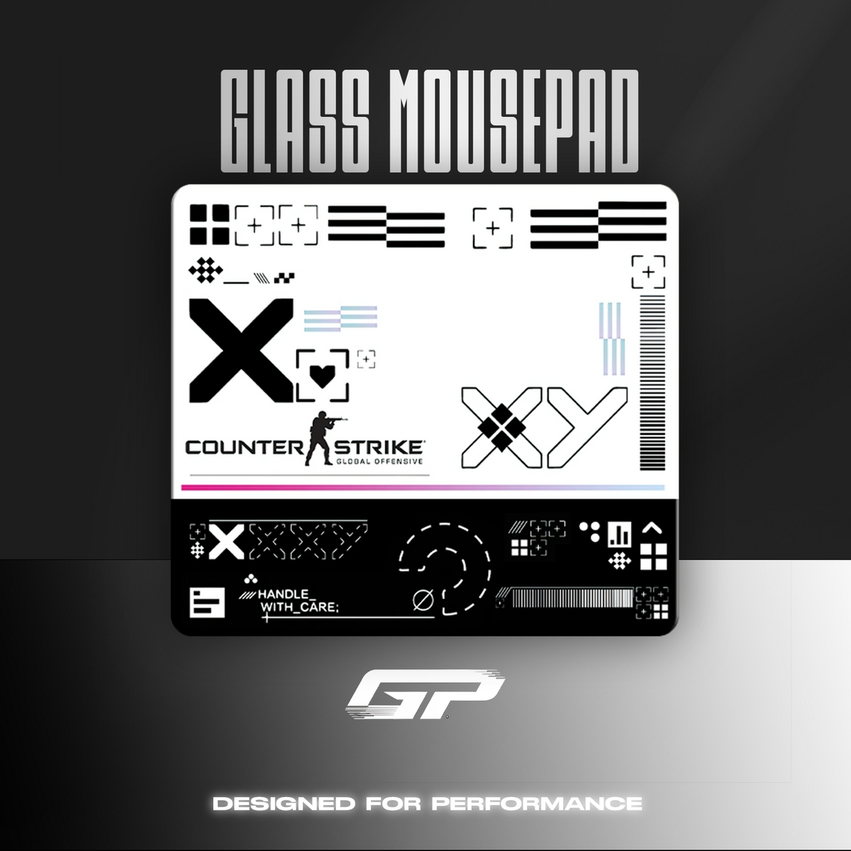Counter-Strike glass mouse pads