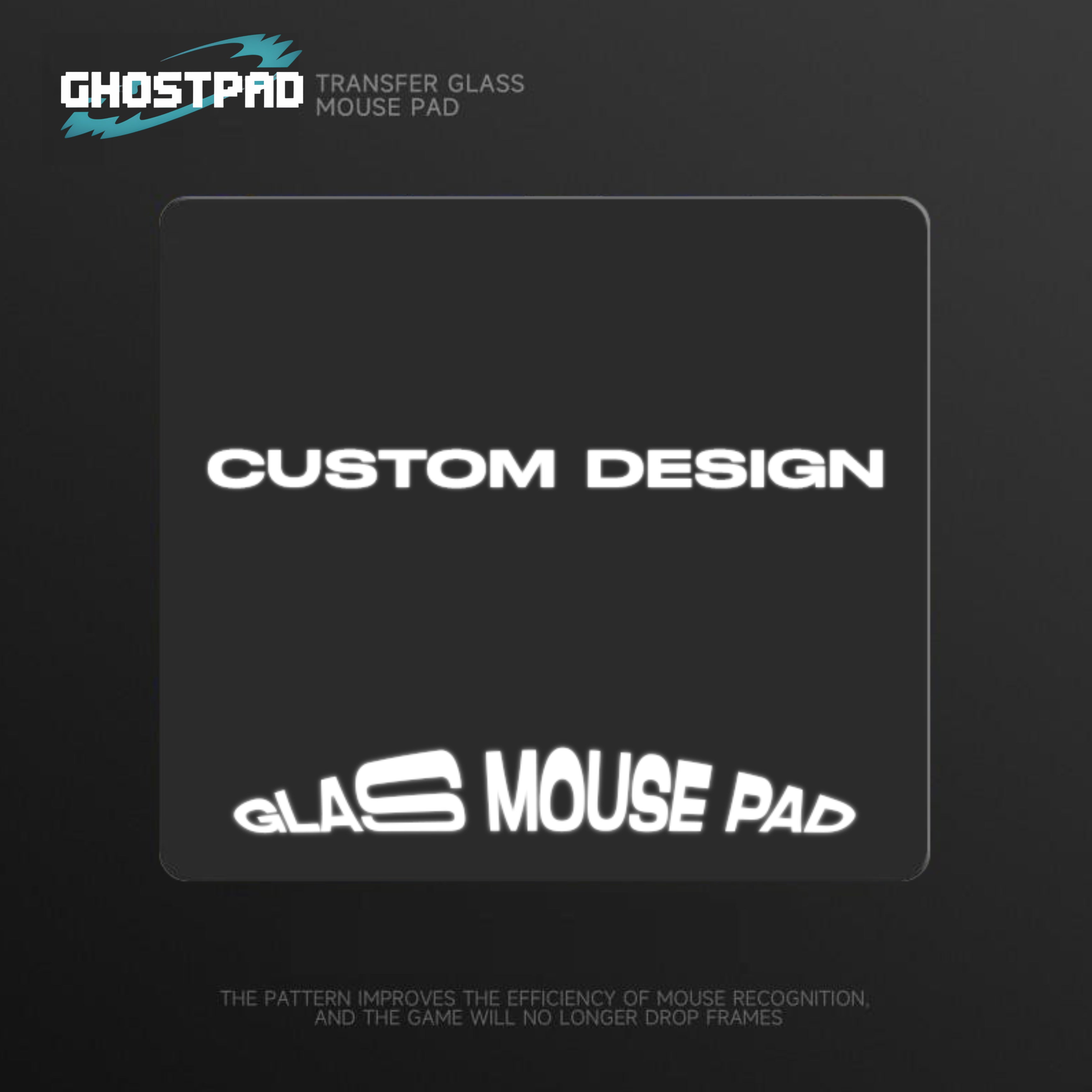 Custom Glass Mouse Pad – Create Your Unique Design GHOSTPAD