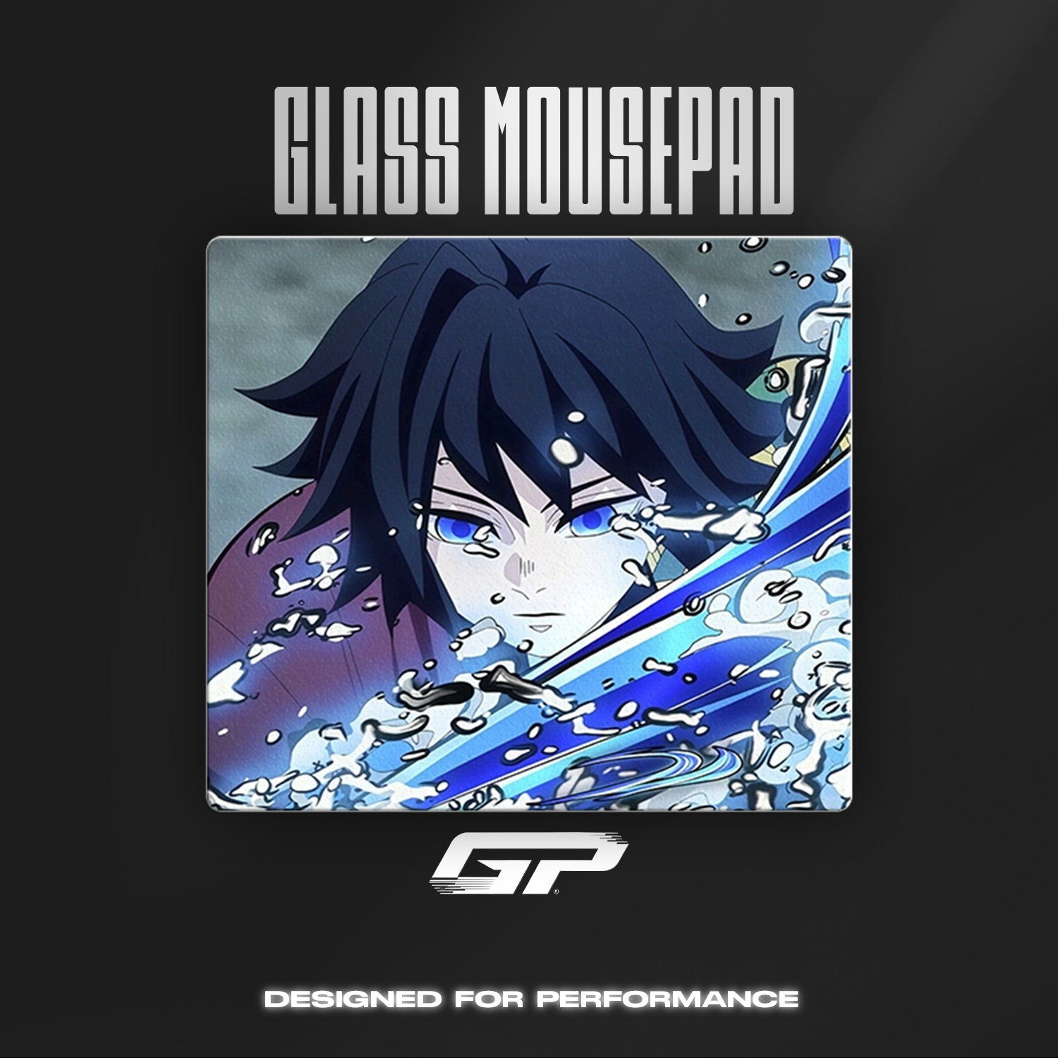 Demon Slayer glass mouse pads - GHOSTPAD