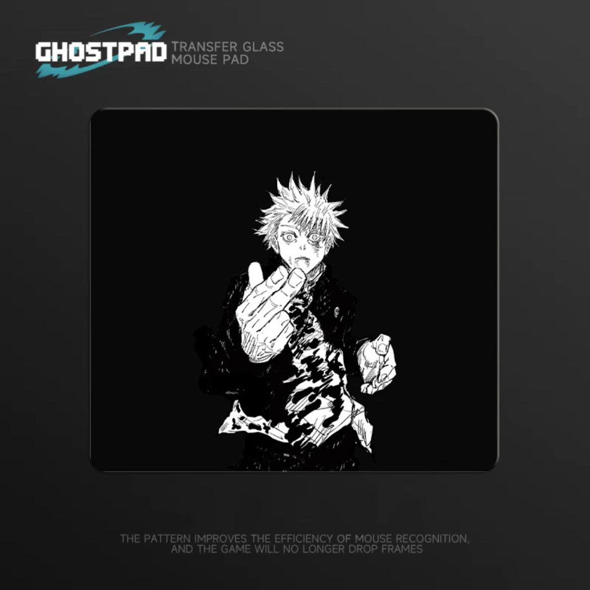 Jujutsu Kaisen glass mouse pads GHOSTPAD