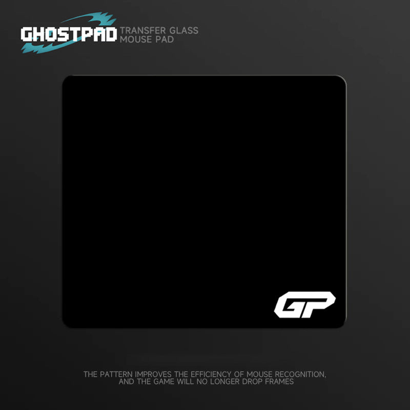 Simple Color Glass Mouse Pads GHOSTPAD