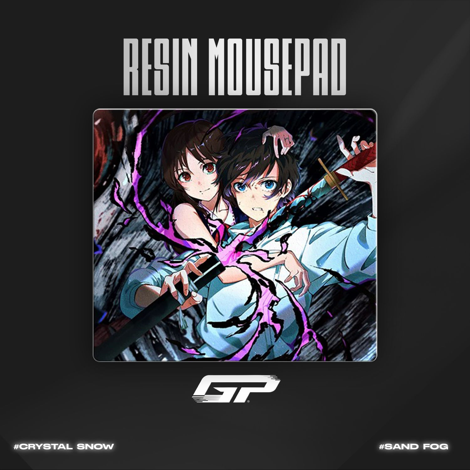 Jujutsu Kaisen Resin Mouse Pads - GHOSTPAD