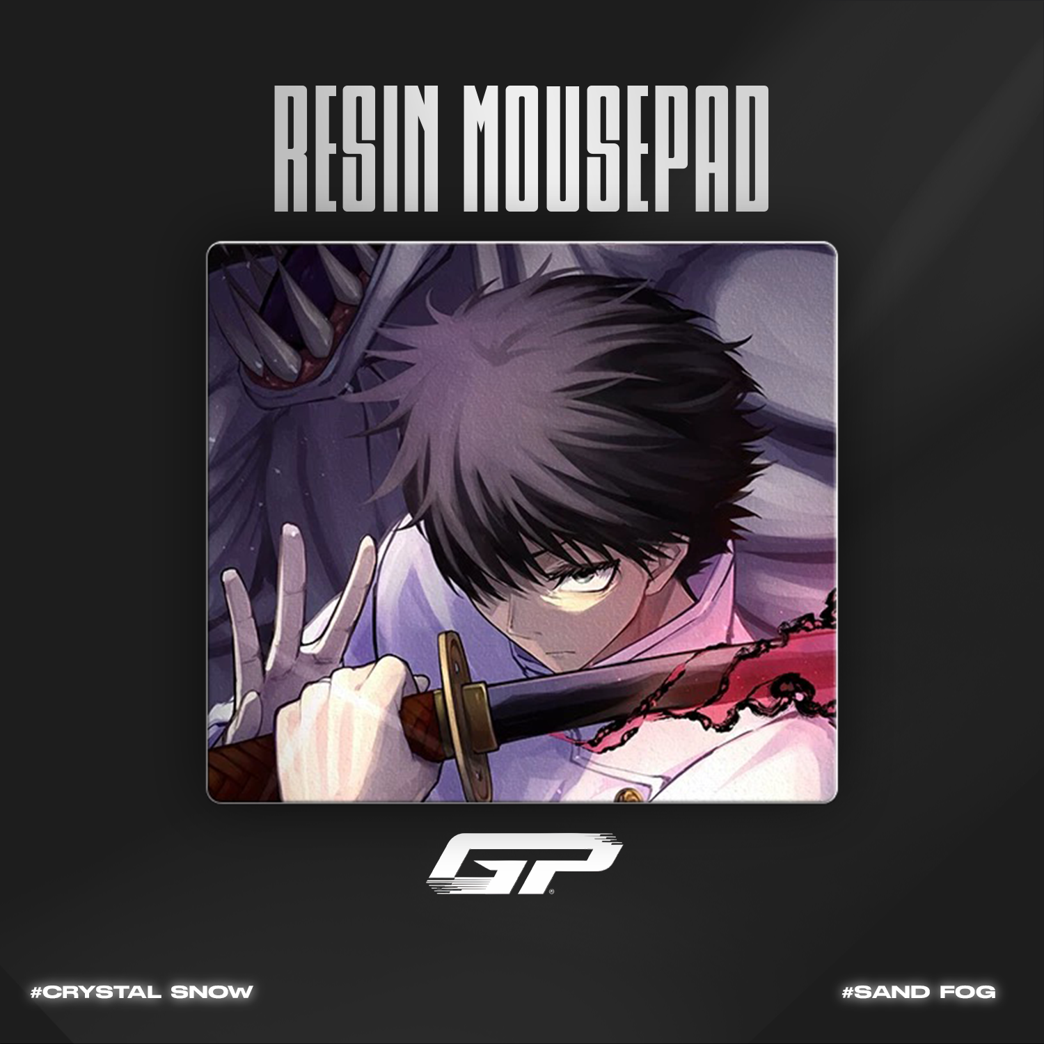 Jujutsu Kaisen Resin Mouse Pads - GHOSTPAD