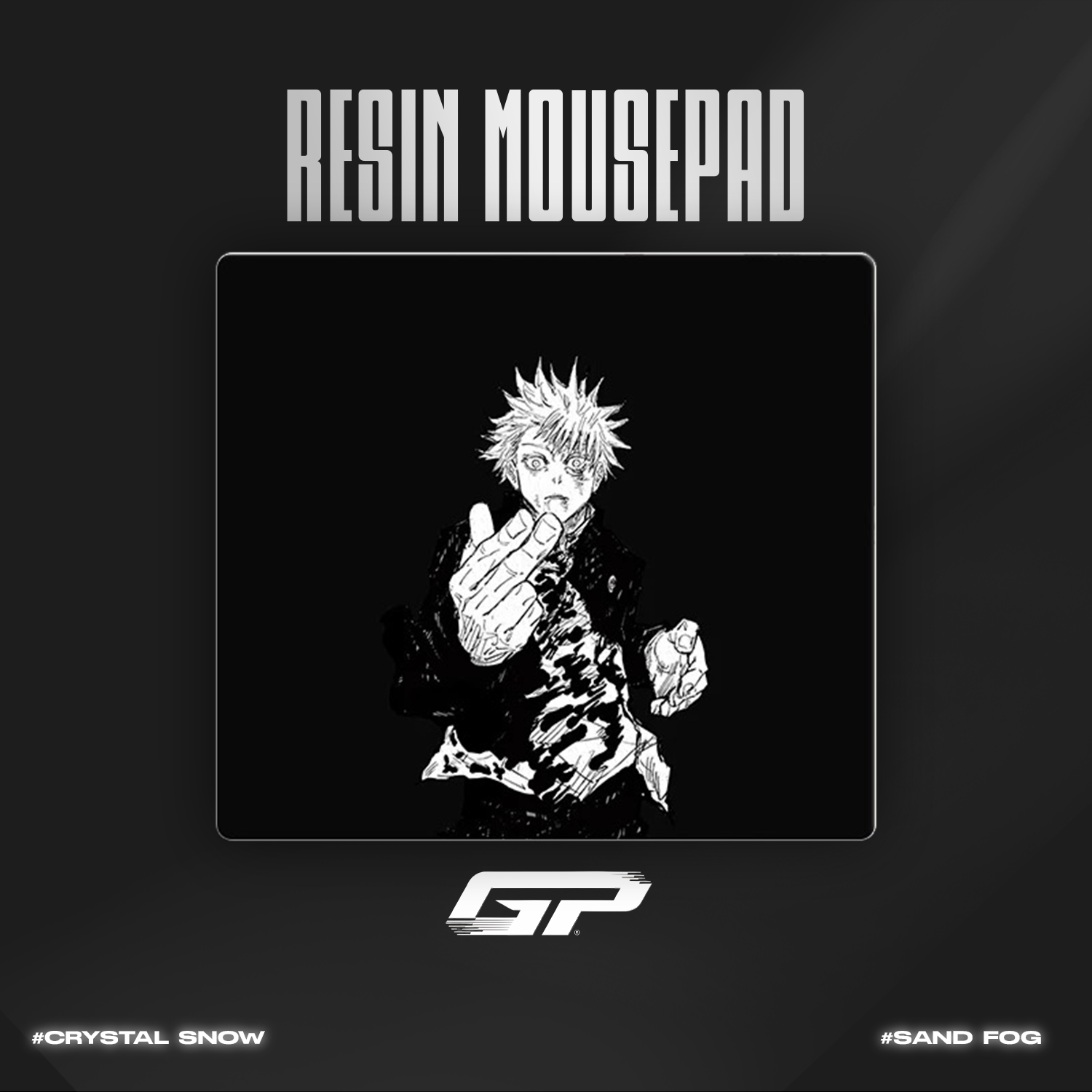 Jujutsu Kaisen Resin Mouse Pads - GHOSTPAD