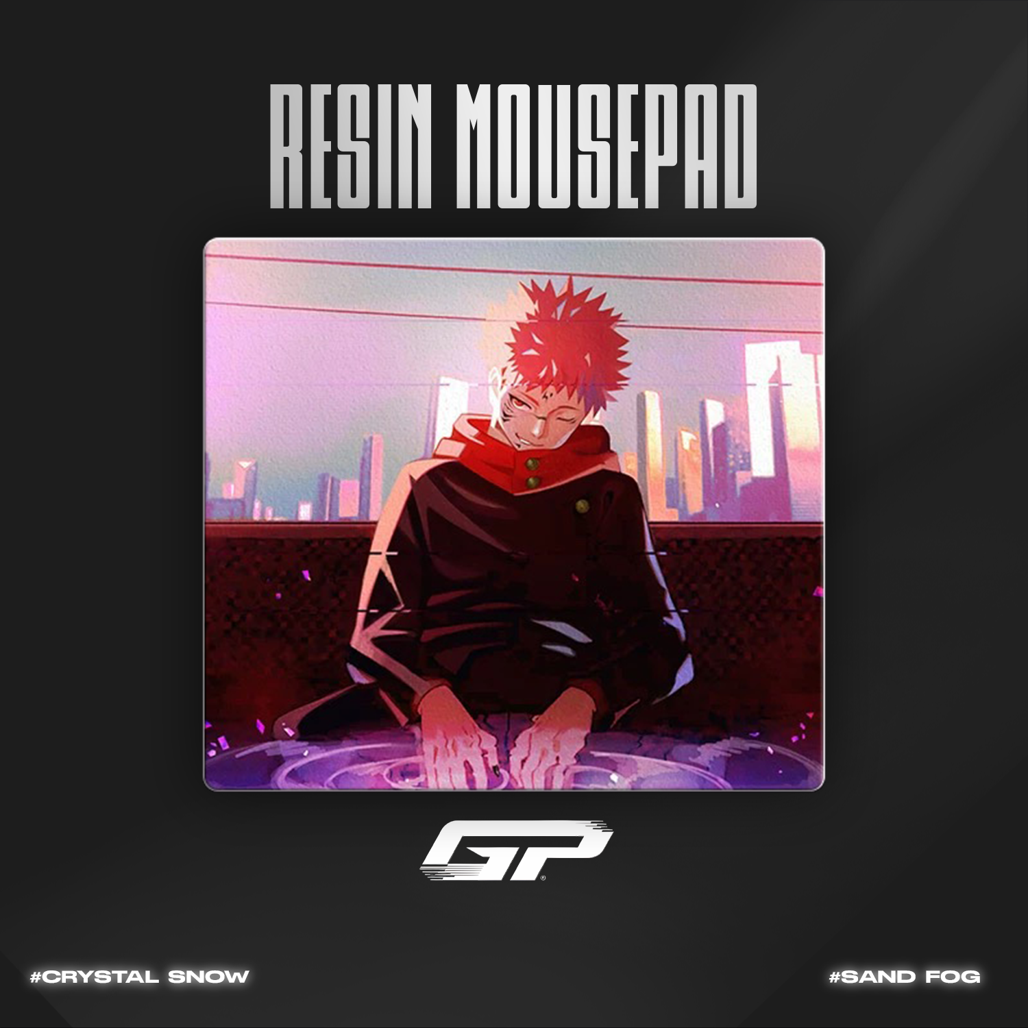 Jujutsu Kaisen Resin Mouse Pads - GHOSTPAD