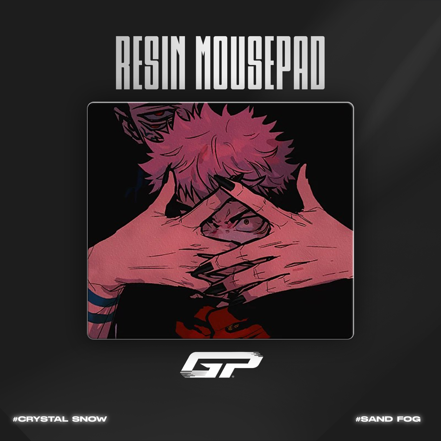 Jujutsu Kaisen Resin Mouse Pads - GHOSTPAD