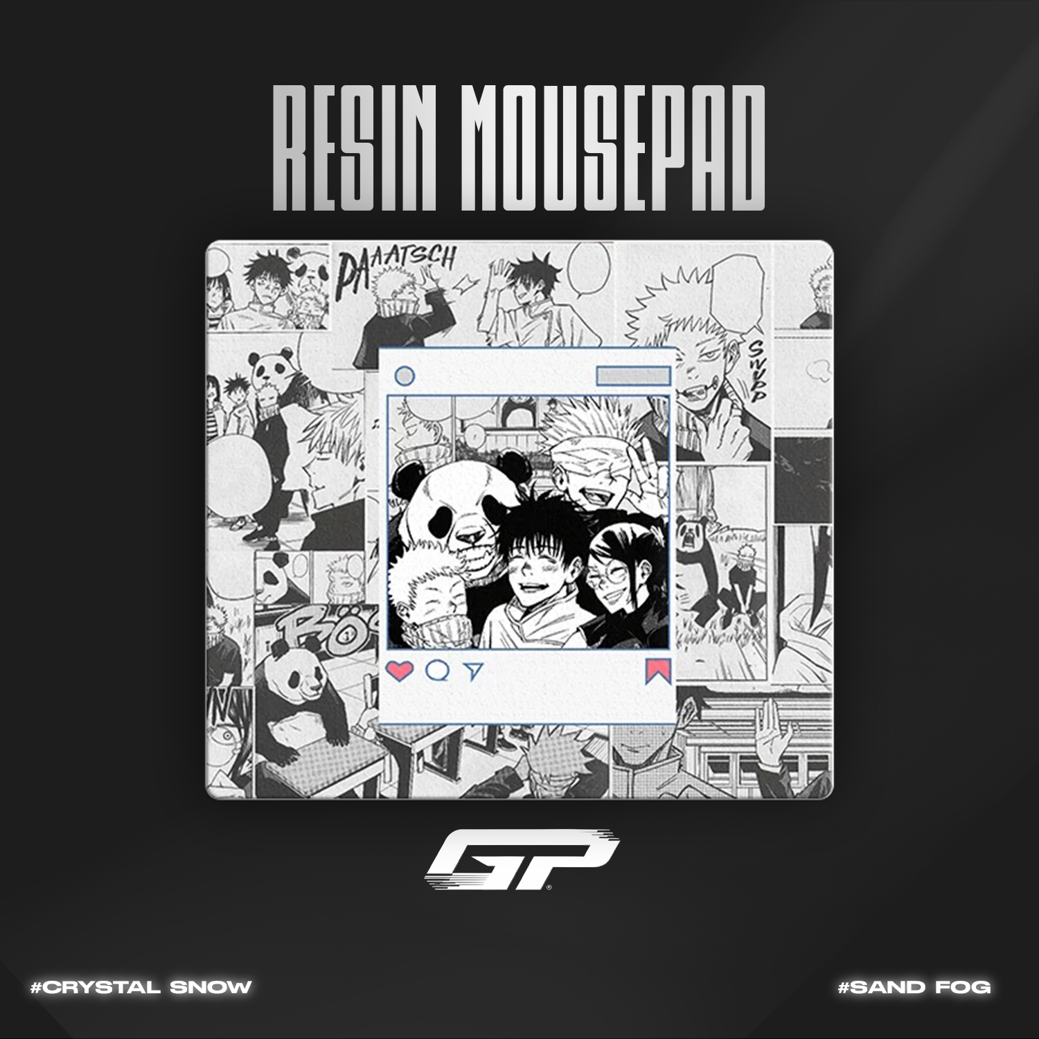 Jujutsu Kaisen Resin Mouse Pads - GHOSTPAD