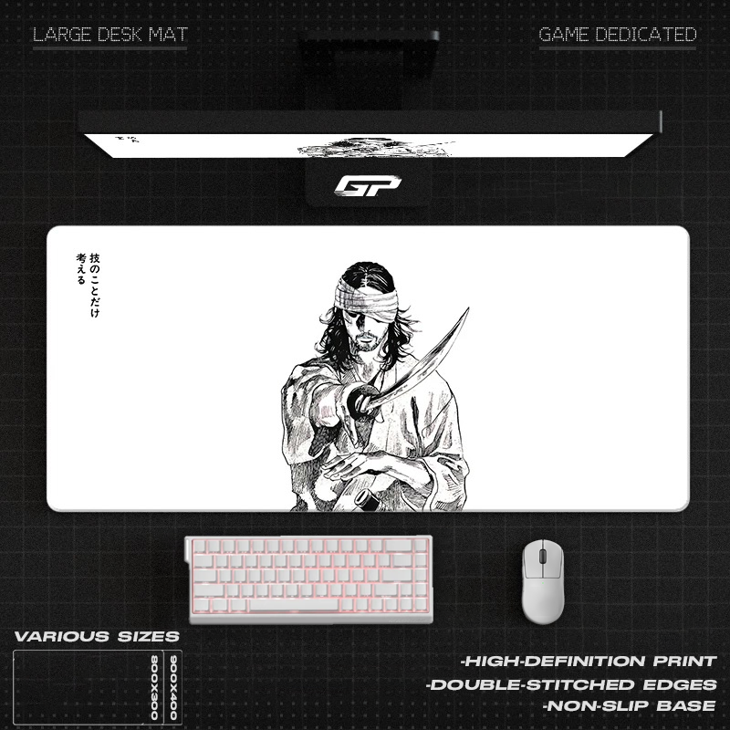 Manga Aesthetic Cloth Mouse Pad - GHOSTPAD