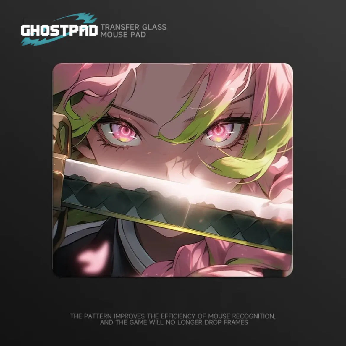 Mitsuri Kanroji glass mouse pads - GHOSTPAD
