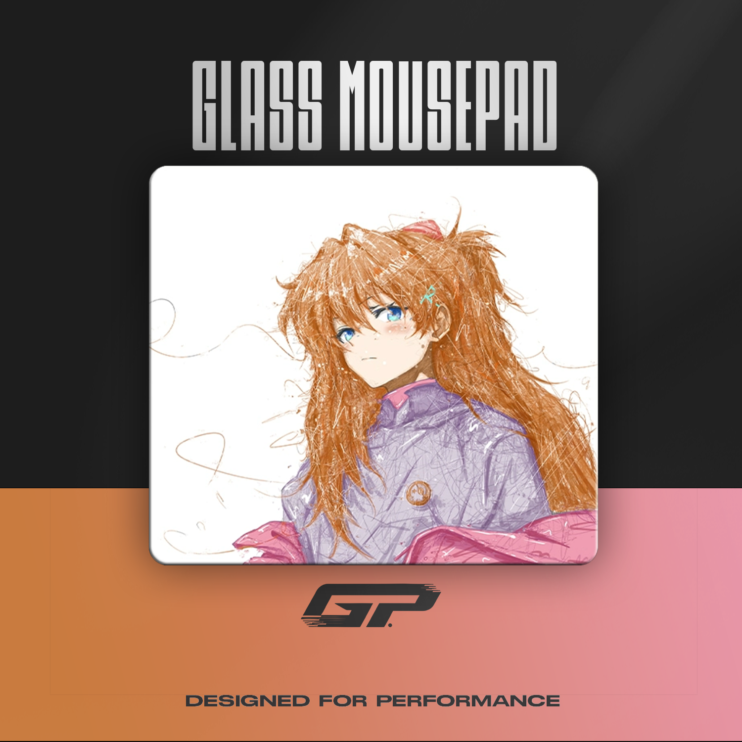 NERV Glass Mouse Pads - GHOSTPAD