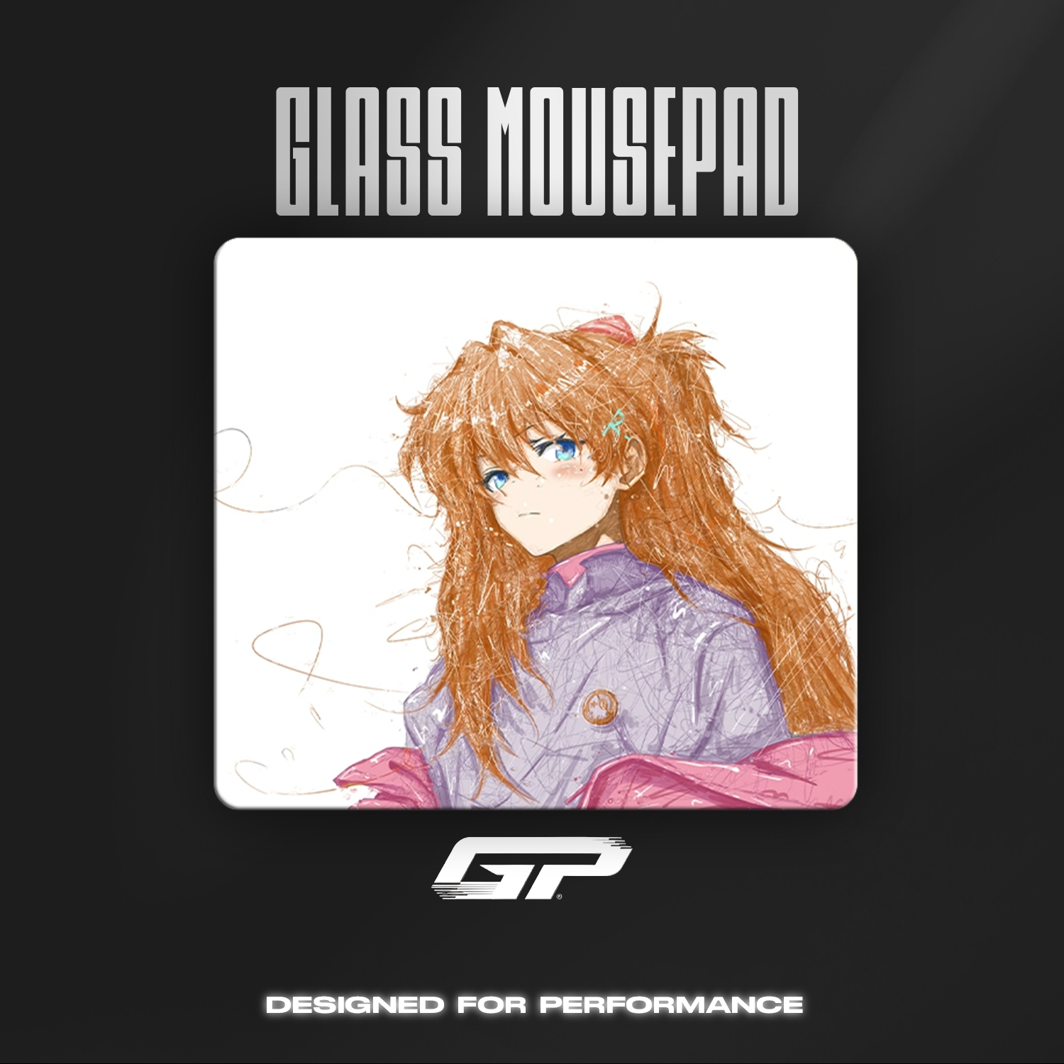 NERV Glass Mouse Pads - GHOSTPAD